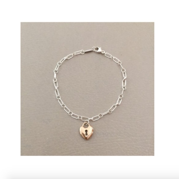 Tiffany Silver and Rose Gold Bracelet - Picture 2 of 3